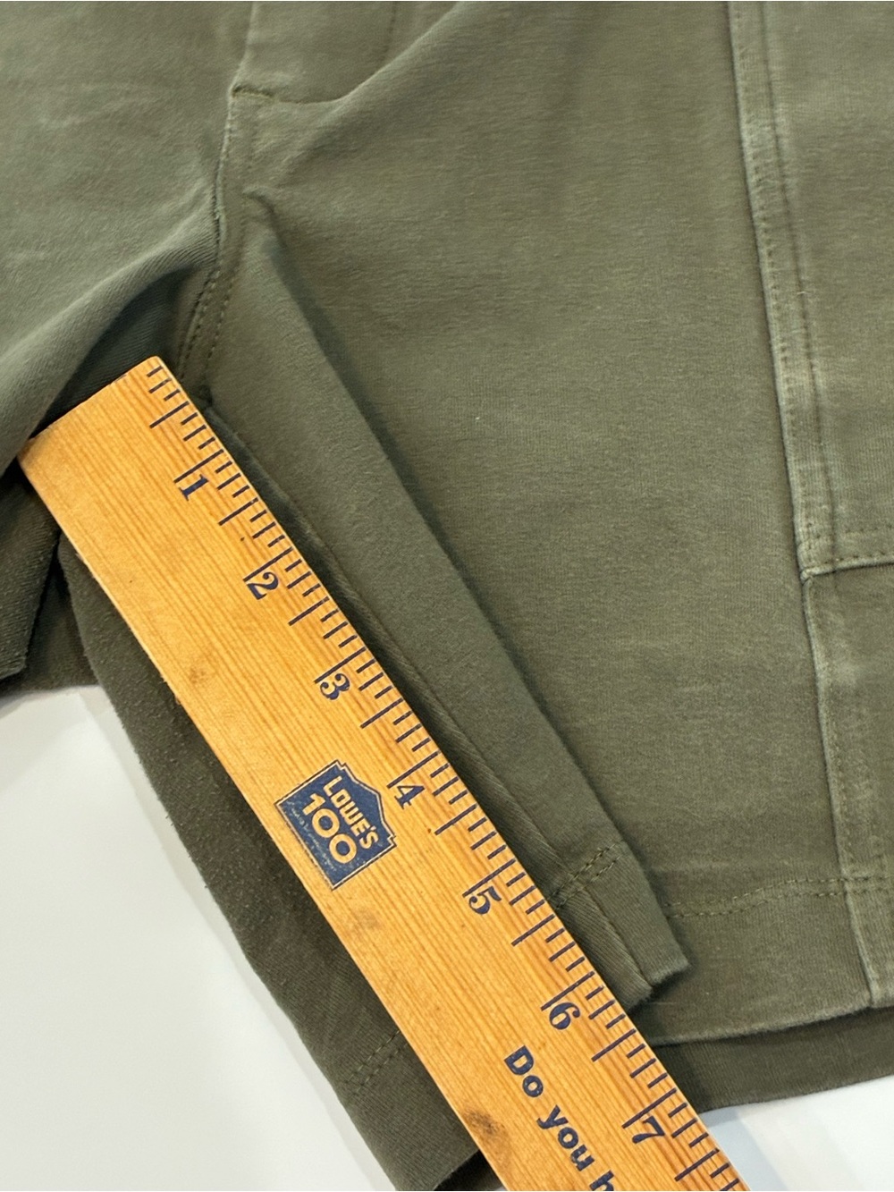 Lands’ End Starfish Pull‑On Cargo Shorts (Large) Olive Green Like New - Picture 6 of 12